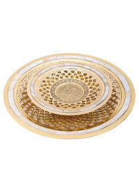 Фруктовница с перламутром   Фр3041 набор из 2-х