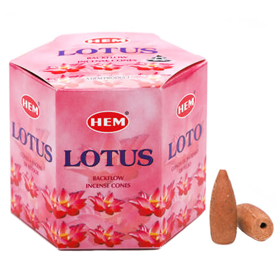 HEM Благовония "пуля" Lotus ЛОТОС ("стелющийся дым")