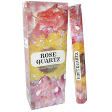 Aromatika 6-гр. Masala благовония Rose Quartz РОЗОВЫЙ КВАРЦ блок 6 шт.
