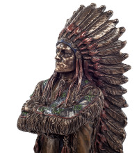 Статуэтка "Индейский вождь"