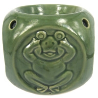 Аромалампа Лягушка 8см, керамика