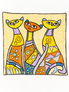 Чехол декоративный на подушку 45*45  Нв124/43