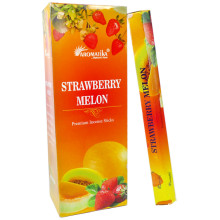 Aromatika 6-гр. Masala благовония Strawberry Melon КЛУБНИКА - ДЫНЯ блок 6 шт.