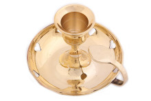 Подсвечник  "блюдце" (полиш)  П51