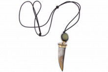 Украшение с подвеской из рога  Р-2720