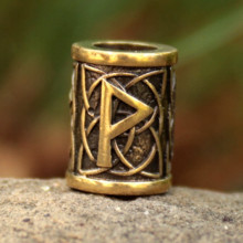 Бусина 08 Вуньо, бронза, 12*D9мм,d 5,5мм Бусина 08 Вуньо, бронза, 12*D9мм,d 5,5мм