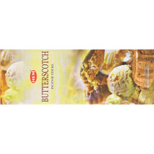 HEM 6-гр. благовония Butterscotch ИРИСК, КАРАМЕЛЬ блок 6 шт.