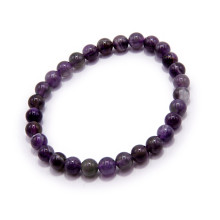 Браслет каменный  Аметист  камень счастья верности и любви к дарителю Браслет каменный  Аметист  камень счастья верности и любви к дарителю