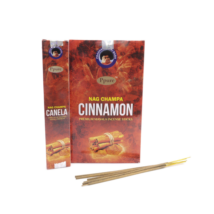 Благовония Ppure 15гр Nagchampa CINNAMON Корица уп-12 шт