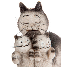  Статуэтка "Кошка с котятами" (Mum and her babies.Parastone)