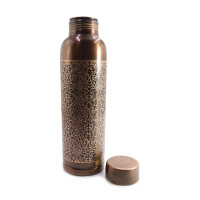 Медная бутылка для настаивания медной воды 1000ml Arora