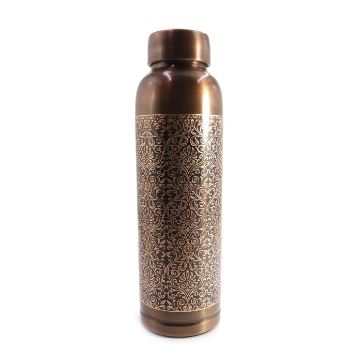 Медная бутылка для настаивания медной воды 1000ml Arora