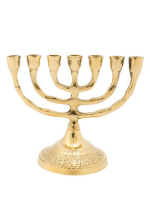 Подсвечник "Еврейский" П4629/1 (полиш)