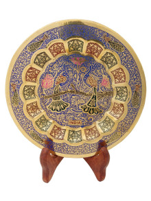 Панно декоративное "Павлин" 8"  Пн1524/2 эмаль си