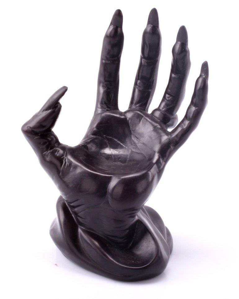 Подставка рука купить. Статуэтка рука. Рука дьявола статуэтка. Шар в руке статуэтка. Декоративная статуэтка рука.