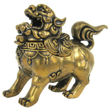 05-36 Подставка для благовоний Лев 53х60, бронза