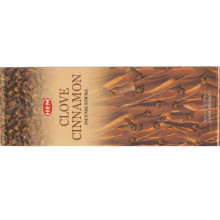 HEM 6-гр. благовония Clove Cinnamon ГВОЗДИКА-КОРИЦА блок 6 шт.