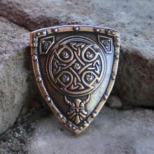 BV07-04 Щит викингов 28*6*35мм (СП 004) BV07-04 Щит викингов 28*6*35мм (СП 004)