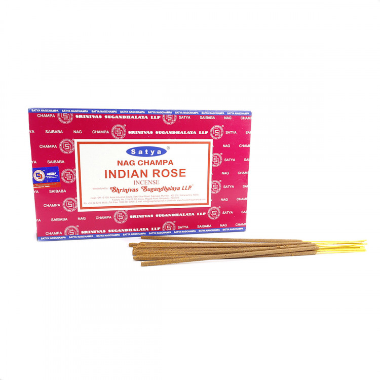 Благовония Satya 15gm Indian Rose Индийская Роза уп-12шт