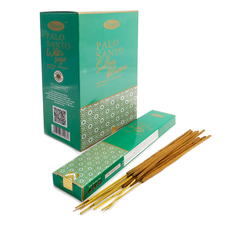 Благовония Ppure 15гр Palo Santo White Sage уп-12 шт Пало Санто и Белый Шалфей