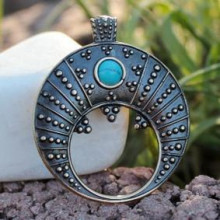 BV07-01 Лунница D-38 38х44мм, (СП 001)