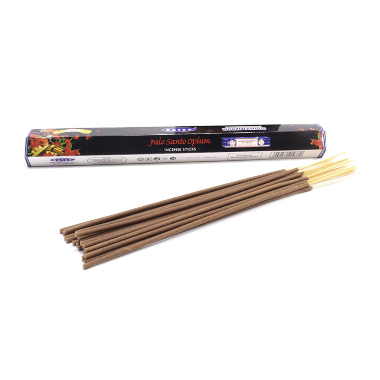 Благовония Satya Hexa Palo Santo Opium Пало Санто-Опиум аромапалочки уп-6шт