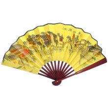 8-29 Веер 26х47см дерево, ткань