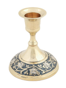 Подсвечник (эмаль серая)