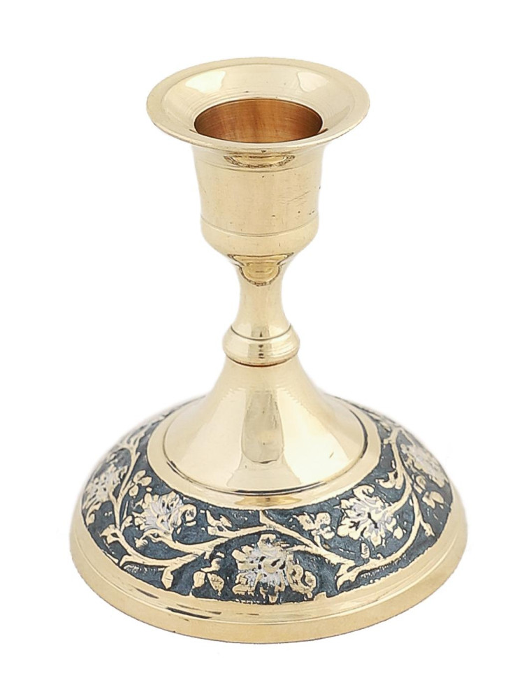 Подсвечник (эмаль серая)
