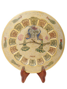 Панно декоративное "Павлин" 10"  Пн1525/1 эмаль б