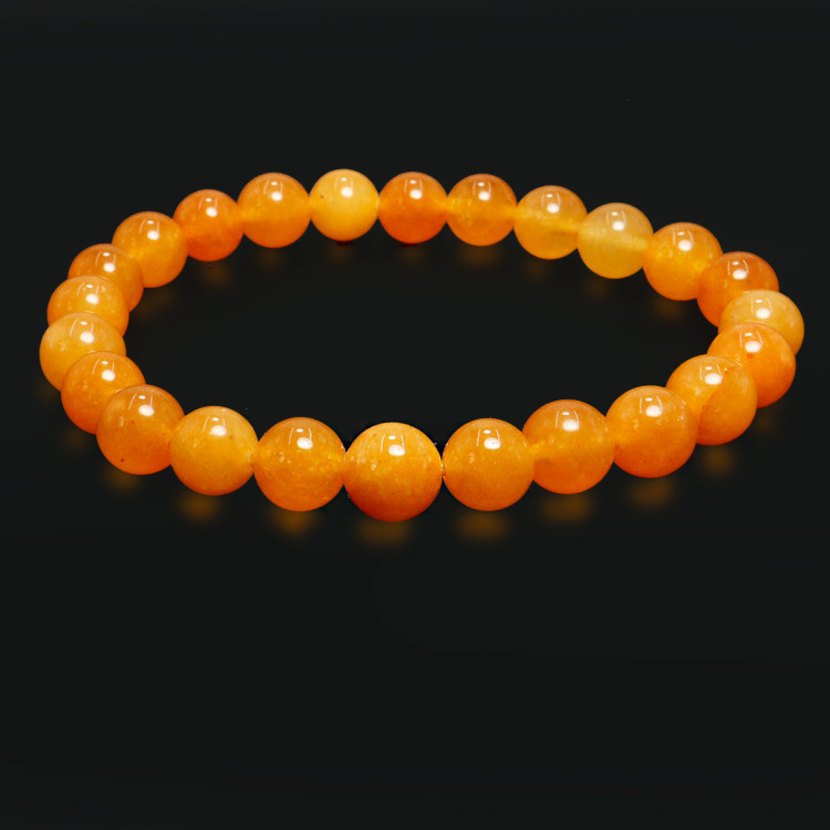 Браслет из камня Солнечный кварц дарует изобилие и карьерный рост