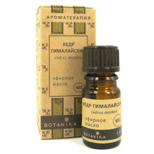 Масло эфирное "Ботаника" 5 мл Кедр гималайский Масло эфирное "Ботаника" 5 мл Кедр гималайский