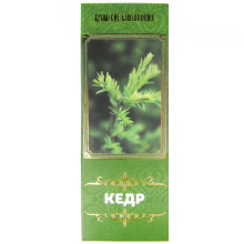 B167 Натуральные благовония "Кедр" 10 палочек d.5мм L.10см с подставкой