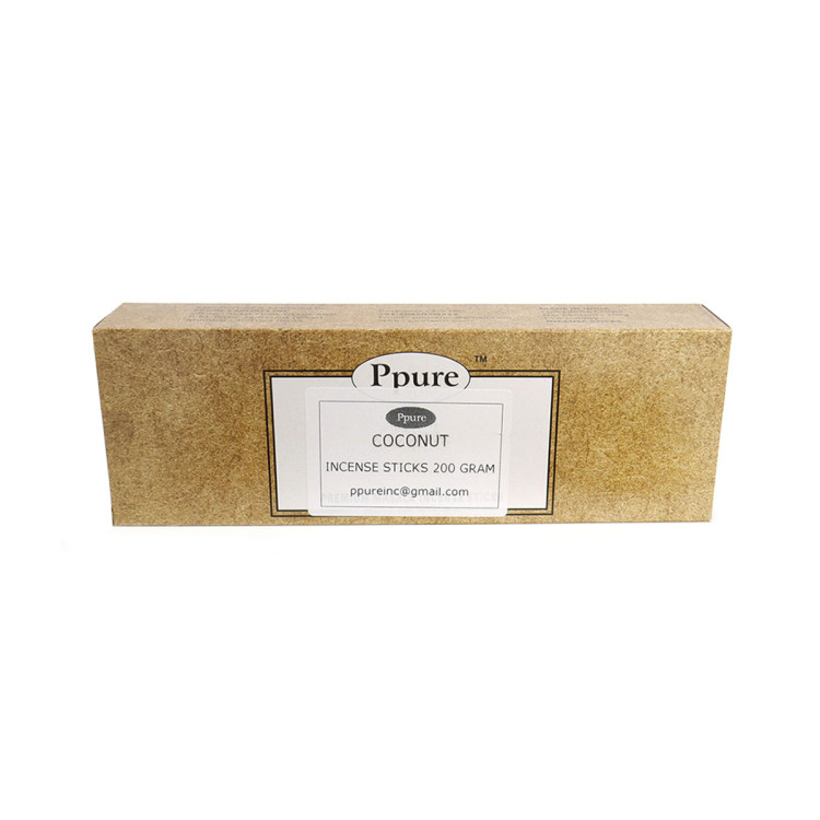 Благовония весовые уп-200гр Ppure Coconut Кокос аромапалочки масала