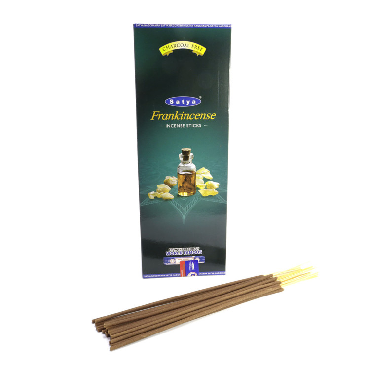 Благовония Satya Hexa Frankincense Ладан аромапалочки уп-6шт