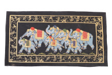 Картина на шелке (в ассортименте ) (19*36см) Кш5/3