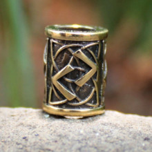 Бусина 12 Йера, бронза, 12*D9мм,d 5,5мм Бусина 12 Йера, бронза, 12*D9мм,d 5,5мм