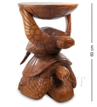 Статуэтка-подставка "Пара черепах"