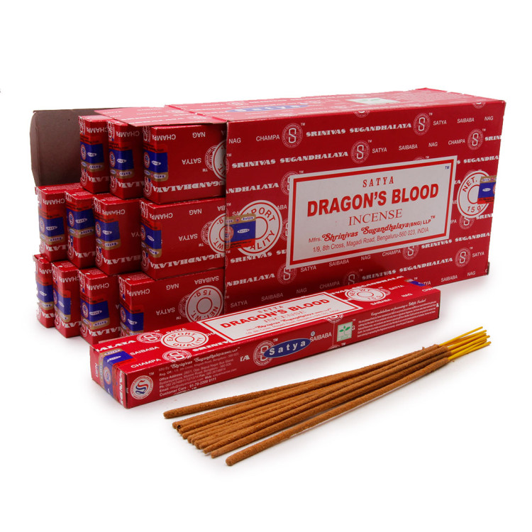 Благовония Satya B  Dragons Blood Кровь Дракона 15gm уп-12шт