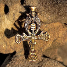 BV07-11 Анкх, бронза, 29*47мм (СП 011) BV07-11 Анкх, бронза, 29*47мм (СП 011)