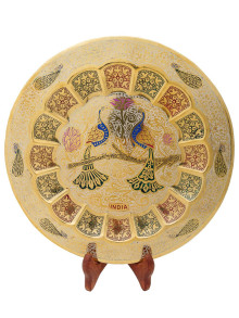 Панно декоративное "Павлин" 12"  Пн1526/1 эмаль б