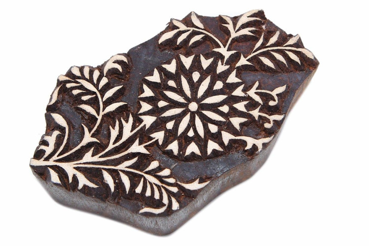 Штамп-печать "Цветок"