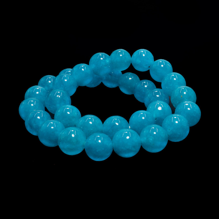 Браслет каменный  Аквамарин помогает вносить ясность в дела отношения противостоять лжи