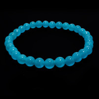 Браслет каменный  Аквамарин помогает вносить ясность в дела отношения противостоять лжи