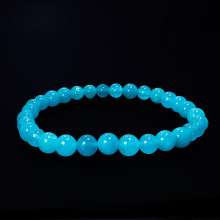 Браслет каменный  Аквамарин помогает вносить ясность в дела отношения противостоять лжи