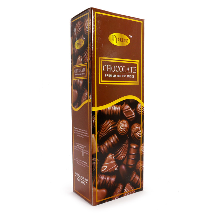 Благовония Ppure CHOCOLATE Hexa аромапалочки уп-6 шт