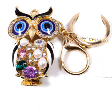 Оберег брелок Сова со стразами символ процветания через мудрость и удачу 11см Оберег брелок Сова со стразами символ процветания через мудрость и удачу 11см