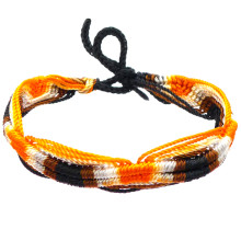 B03-52 Фенечка (браслет) 10мм, текстиль