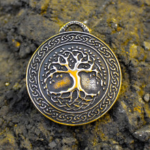 BV07-14 Дерево Жизни, бронза, 36*40мм (СП ) BV07-14 Дерево Жизни, бронза, 36*40мм (СП )