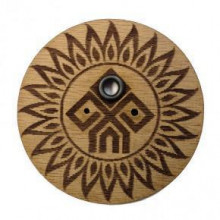 Аромакумир "Страж дома", 6х6 см, бук Аромакумир "Страж дома", 6х6 см, бук